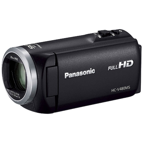 HC-V480MS ビデオカメラ ブラック [フルハイビジョン対応 