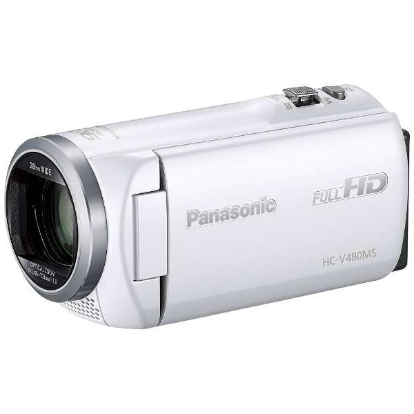 HC-V480MS ビデオカメラ ホワイト [フルハイビジョン対応] パナソニック｜Panasonic 通販 | ビックカメラ.com