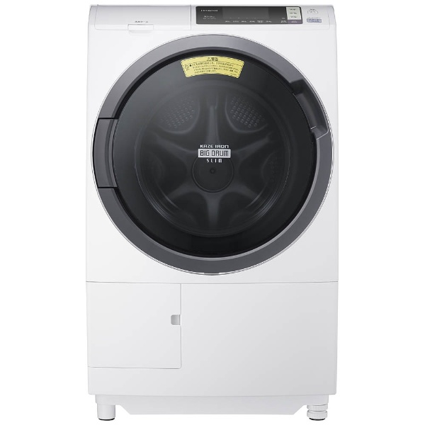 ビックカメラ.com - BD-SG100AL-W ドラム式洗濯乾燥機 ビッグドラム スリム ホワイト [洗濯10.0kg /乾燥6.0kg  /ヒートリサイクル乾燥 /左開き]