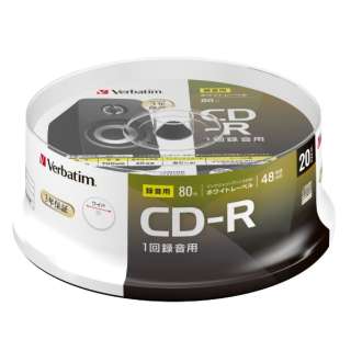 供音乐使用的CD-R MUR80FP20SD1B[20张/700MB/喷墨打印机对应]