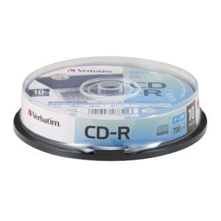 供数据使用的CD-R SR80FP10SD1B[10张/700MB/喷墨打印机对应]