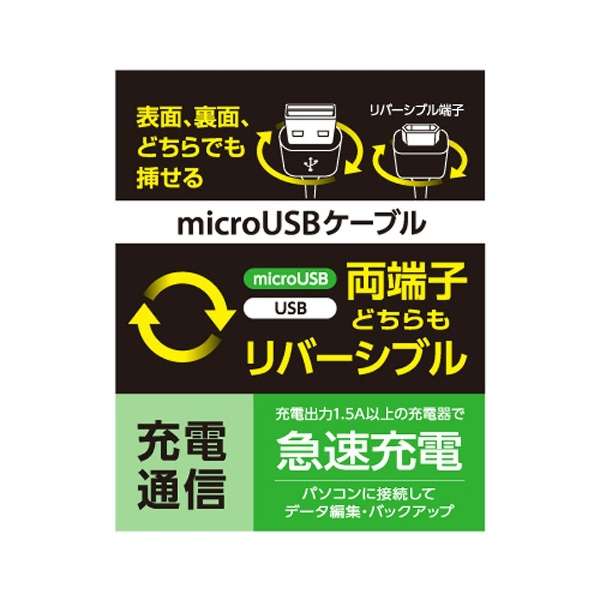 mmicro USBnUSBP[u [dE] 2.4A i1.2mEubNjTH72SR12K [1.2m]_3