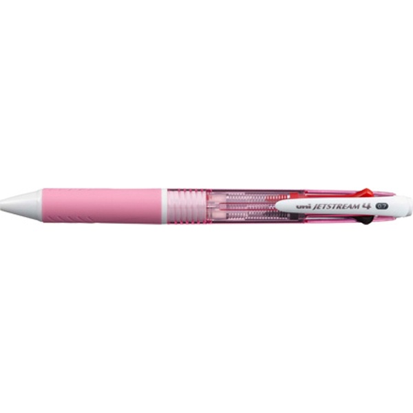 油性ボールペン ジェットストリーム 4色ボールペン ピンク ボール径：0.7mm SXE450007.13 緑 新作多数 訳あり商品 インク色：黒 青 赤