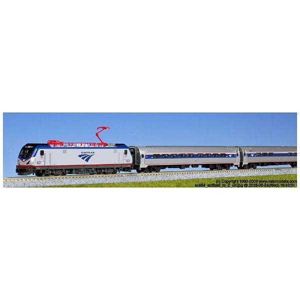 大阪買いKATO 10710-2 アムトラック ACS-64・アムフリート I (Amtrak ACS-64,Amfleet I) 5両セット (Nゲージ) 外国車輌