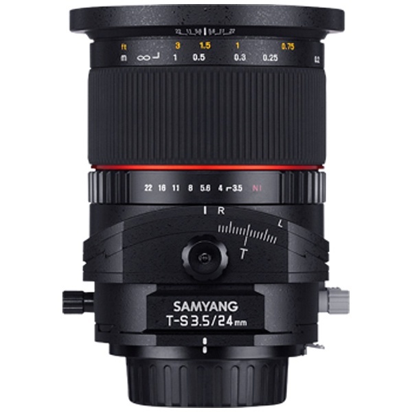カメラレンズ T-S 24mm F3.5 ED AS UMC TILT-SHIFT フルサイズ対応 ブラック [ソニーA(α) /単焦点レンズ]
