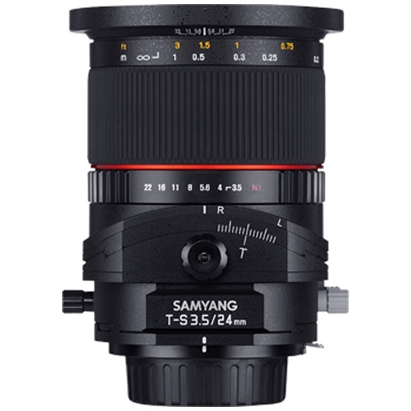 カメラレンズ T-S 24mm F3.5 ED AS UMC TILT-SHIFT フルサイズ対応 ブラック [ソニーA(α) /単焦点レンズ]  SAMYANG｜サムヤン 通販