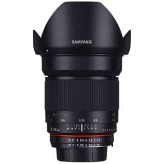 支持相机镜头24mm F1.4 ＥＤ AS IF UMC AE最大尺寸的黑色[尼康F/单焦点透镜]
