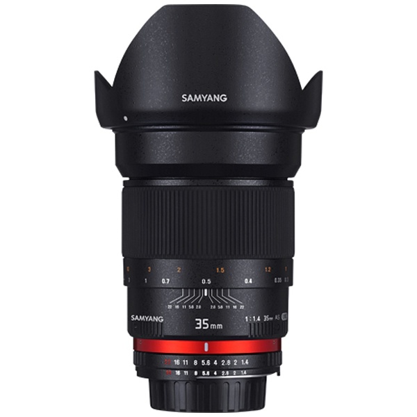 カメラレンズ 35mmF1.4 AS UMC ブラック [FUJIFILM X /単焦点レンズ
