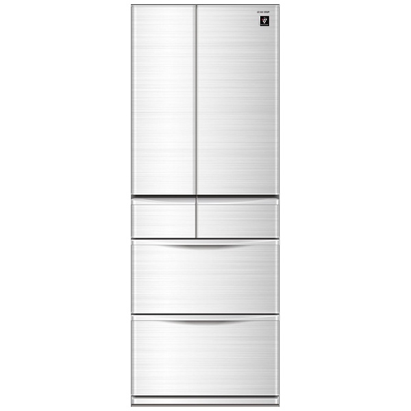 SJ-PF46C-H 冷蔵庫 プラズマクラスター冷蔵庫 グレー [6ドア /観音開き 