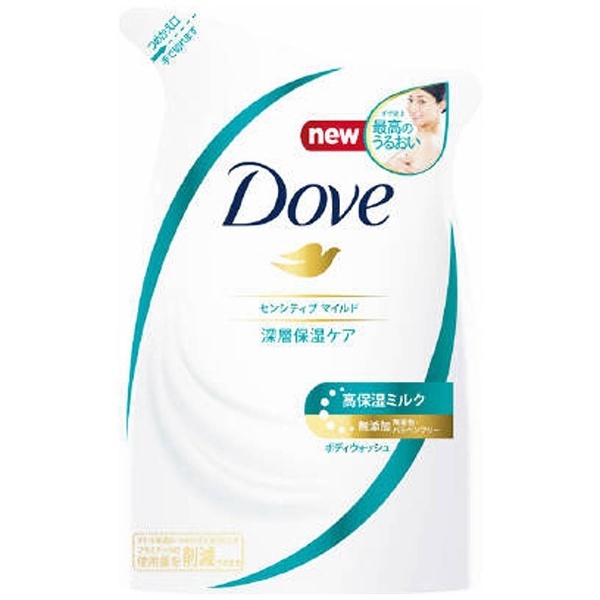 Dove（ダヴ） ボディウォッシュ センシティブマイルド つめかえ用 360g 〔 ボディソープ〕 ユニリーバＪＣＭ｜Unilever 通販 |  ビックカメラ.com