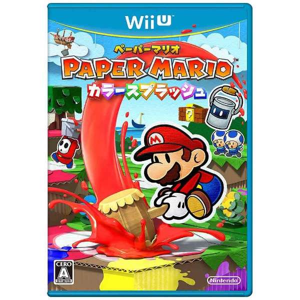 ペーパーマリオ カラースプラッシュ Wii Uゲームソフト 任天堂 Nintendo 通販 ビックカメラ Com