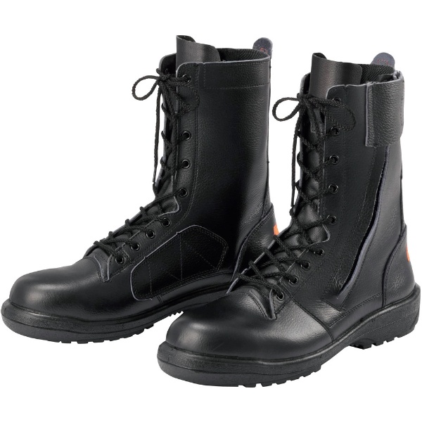 ミドリ安全 女性用ゴム2層底安全靴 LRT910ブラック 24．5cm LRT910-BK
