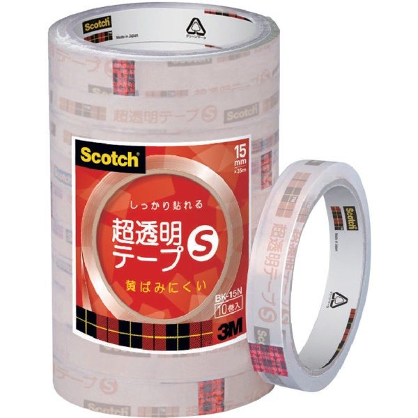 3M スコッチ透明両面テープ 665-3-12 - 梱包、テープ