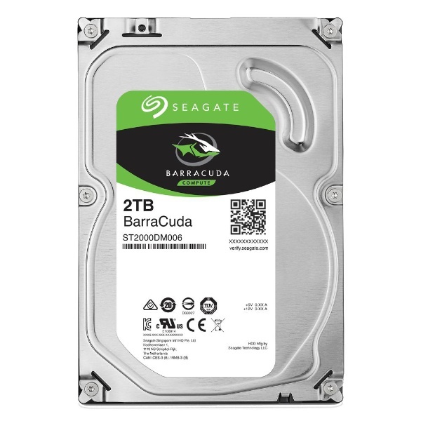 ST2000DM006 内蔵HDD BarraCuda [3.5インチ /2TB] 【バルク品】 SEAGATE｜シーゲート 通販 |  ビックカメラ.com