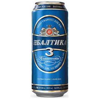 バルティカ No 3 450ml缶 24本入 クラフトビール ロシア Russia 通販 ビック酒販