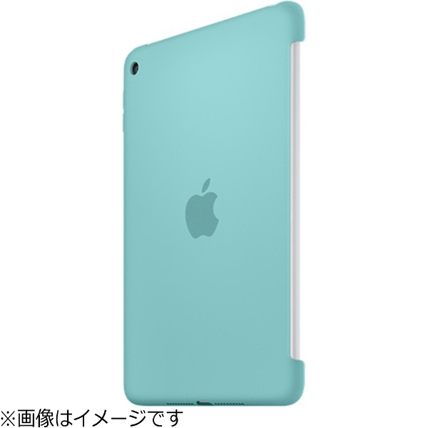 【純正】iPad mini 4用シリコーンケース　シーブルー　MN2P2FE/A
