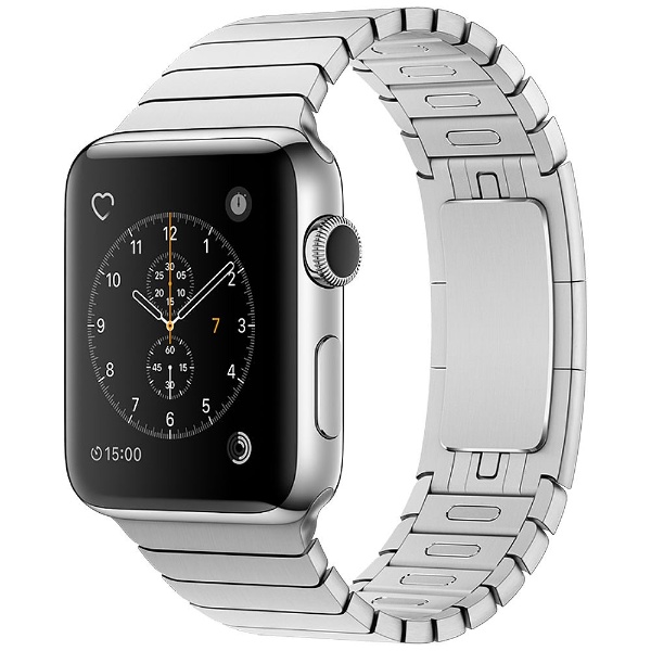Apple Watch Series 2 42mm ステンレススチールケースとシルバーリンク ...
