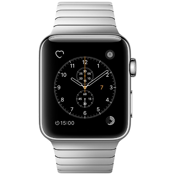 Apple Watch Series 2 42mm ステンレススチールケースとシルバーリンクブレスレット　MNTY2J/A