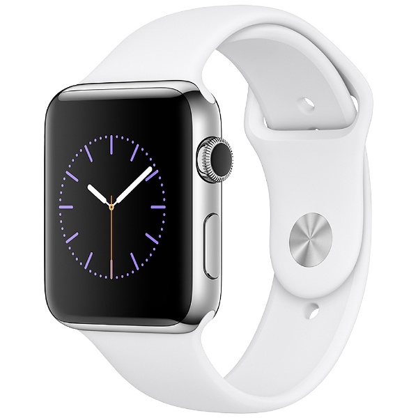 Apple Watch Series 2(GPSモデル)ステンレススチール - 腕時計(デジタル)