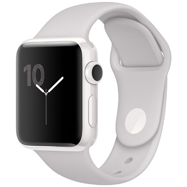 Apple Watch Edition 38mm ホワイトセラミックケースとクラウドスポーツバンド MNTN2J/A アップル｜Apple 通販 