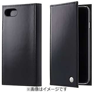 [店铺限定] iPhone 7事情笔记本型RILEGA Edge Flip黑色SoftBank SELECTION SB-IA15-LCFB/BK