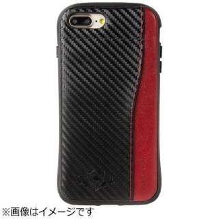 iPhone 7p@FLAMINGO STYLE CARBON Protector Pocket@ubN~bh@iP7-FLCP03