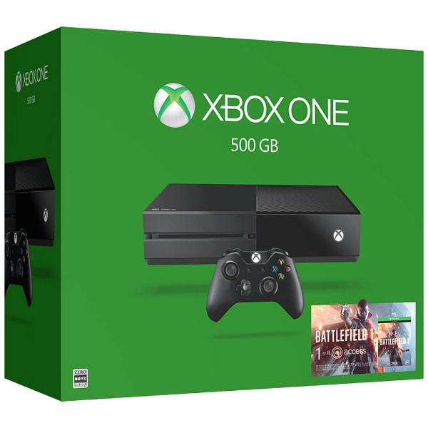 Xbox One（エックスボックスワン） 500GB（バトルフィールド 1 同梱版