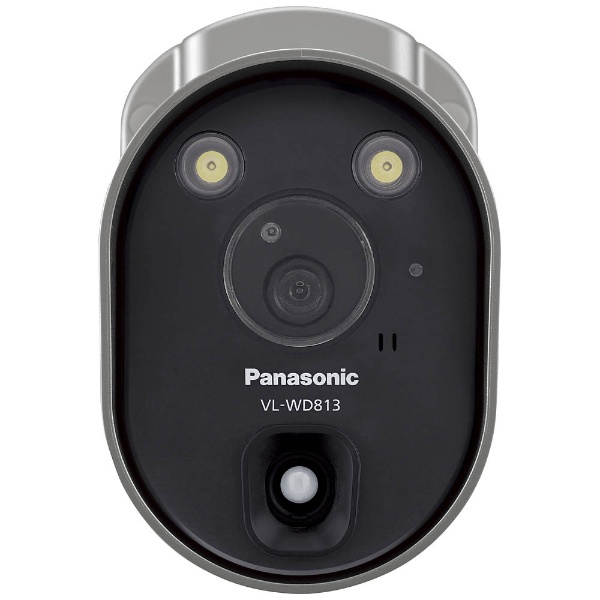 パナソニック Panasonic センサーライト付屋外ワイヤレスカメラ VL-WD813K　電源コード式