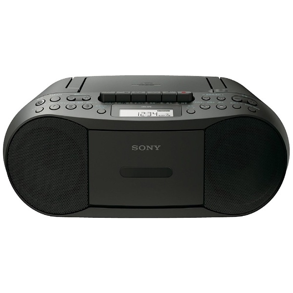 CDラジオカセットレコーダー ブラック CFD-S70(B) [ワイドFM対応 /CD