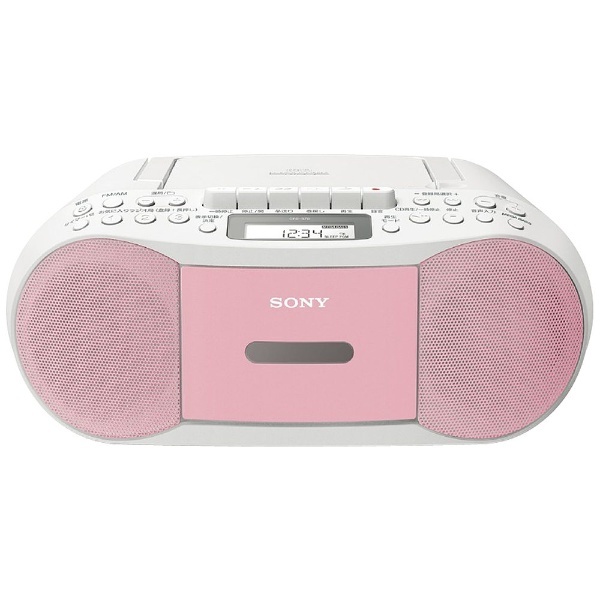 CDラジオカセットレコーダー ピンク CFD-S70(P) [ワイドFM対応 /CD