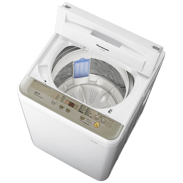 NA-F60B10-N 全自動洗濯機 最大71％オフ！ シャンパン 洗濯6.0kg 上開き 当店在庫してます お届け地域限定商品 乾燥機能無