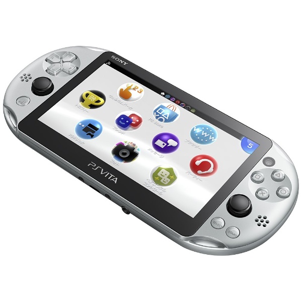 PlayStation Vita(ＰｌａｙＳｔａｔｉｏｎ·打击者)Wi-Fi型号PCH-2000银[游戏机本体]