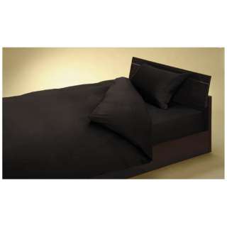 [被褥垫床罩]深的绒面呢双尺寸(棉100%/145×215cm/黑色)