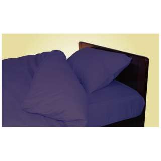 [被褥垫床罩]深的绒面呢加宽单人床尺寸(棉100%/125×215cm/深蓝)