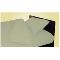 [被褥床罩]深的绒面呢加宽单人床(宽大的单人)长尺寸(棉100%/170×230cm/灰色)