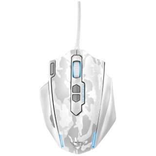 20852 Q[~O}EX GXT 155W Gaming Mouse white [w /L /11{^ /USB]