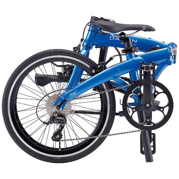 20型 折りたたみ自転車 DAHON Mu SP9（メタリックブルー/9段変速）【2017年モデル】 【キャンセル・返品不可】