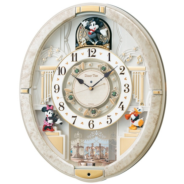 からくり時計 【Disney Time（ディズニータイム）ミッキー&フレンズ