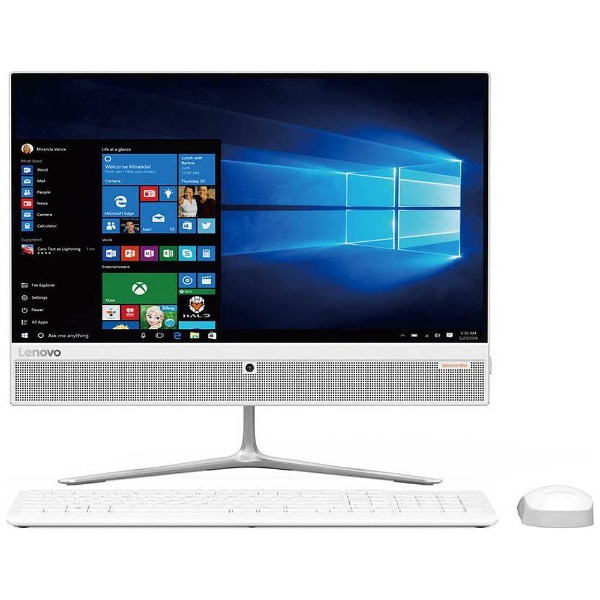 F0CB00ACJP デスクトップパソコン ideacentre AIO510 ホワイト [21.5型 /intel Core i5 /メモリ：4GB  /HDD：1TB /2016年10月] LENOVO｜レノボジャパン 通販 | ビックカメラ.com