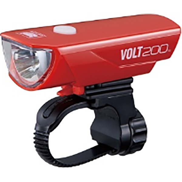 補助ライト フラッシングライト セーフティライト USB充電式LEDライトボルト200 VOLT200(レッド) HL-EL151RC