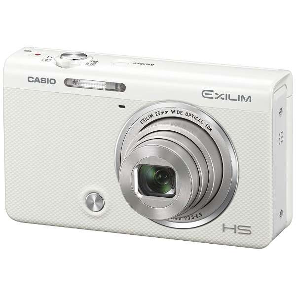 EX-ZR70 コンパクトデジタルカメラ EXILIM（エクシリム）HIGH SPEED ホワイト カシオ｜CASIO 通販 | ビックカメラ.com