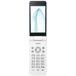 [防水] AQUOS手机"SH-N01W"SnapdragonTM 210 3.4型、存储器/库存： 无1GB/8GB nano*1 SIM手机