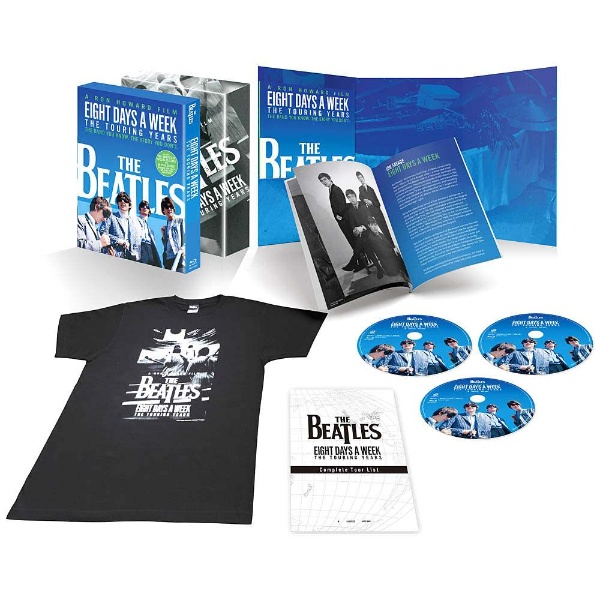 ザ ビートルズ EIGHT DAYS A 新作入荷 WEEK -The Touring Years 初回限定生産 ソフト Blu-ray エディション ブルーレイ コレクターズ お気にいる