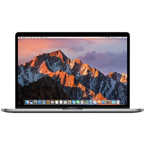 MacBookPro 15インチ Touch Bar搭載モデル[2016年/SSD 512GB/メモリ 16GB/2.7GHzクアッドコア Core  i7]スペースグレイ MLH42J/A