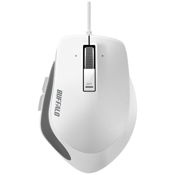 マウス ホワイト BSMBU500MWH [BlueLED /有線 /5ボタン /USB] BUFFALO