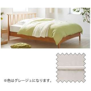 [被褥床罩]effepuremiamushingurusaizu(棉100%/150×210cm/gureju)法国床具