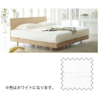 【ボックスシーツ】エッフェ プレミアム セミダブルサイズ(綿100%/122×195×40cm/ホワイト) フランスベッド