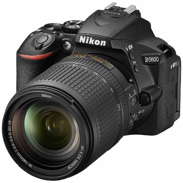 D5600 デジタル一眼レフカメラ 18-140 VR レンズキット ブラック ...