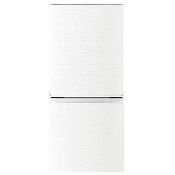 SJ-D14C-W 冷蔵庫 ホワイト系 [2ドア /右開き/左開き付け替えタイプ /137L] 【お届け地域限定商品】