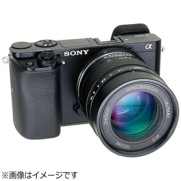 カメラレンズ 35mm F0.95 II APS-C用 SPEEDMASTER ブラック [ソニーE